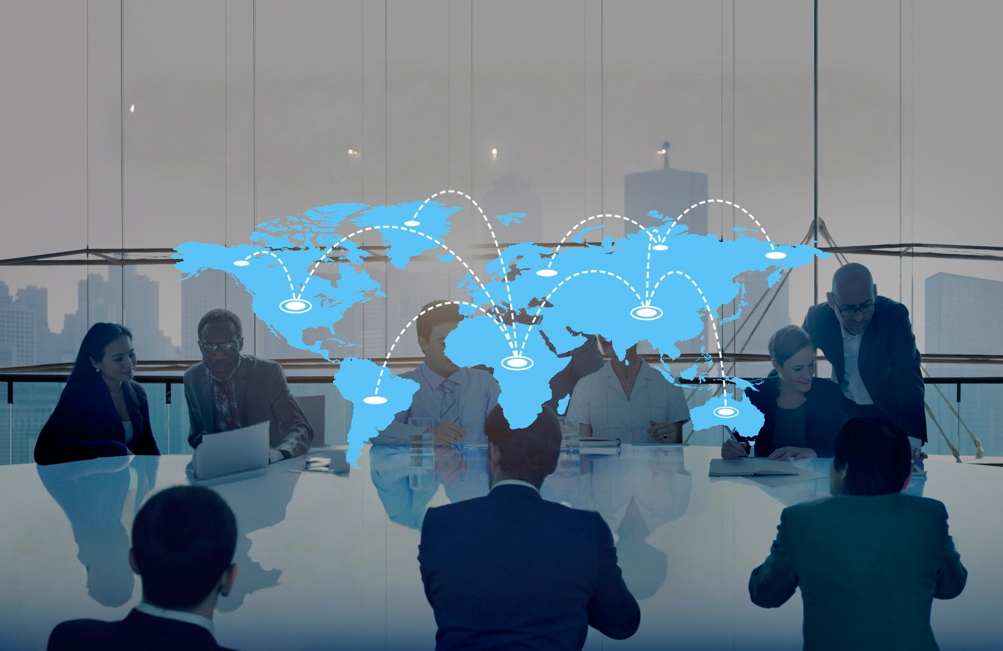Global Connections Background